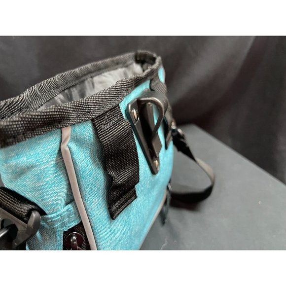 Babeyer Dog Treat Bag Trainer Blue Black NWOT Belt Clip Adjustable Strap - Picture 10 of 10